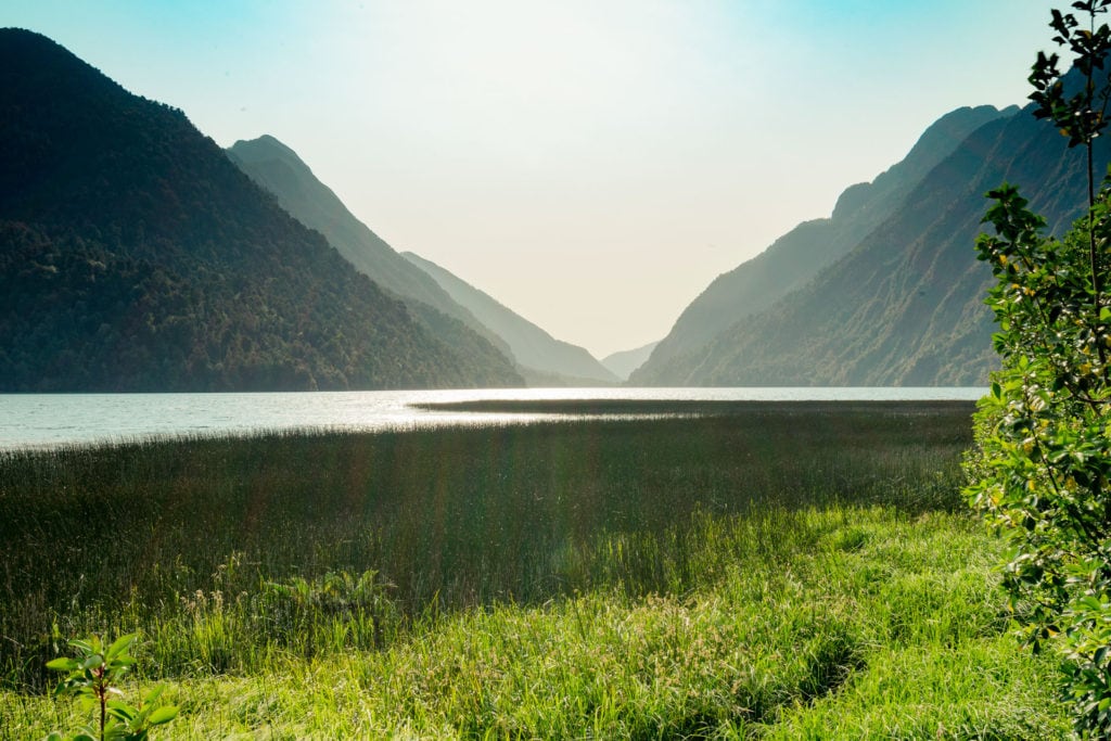 Národní park Pumalín - Sendero Punta del Lago