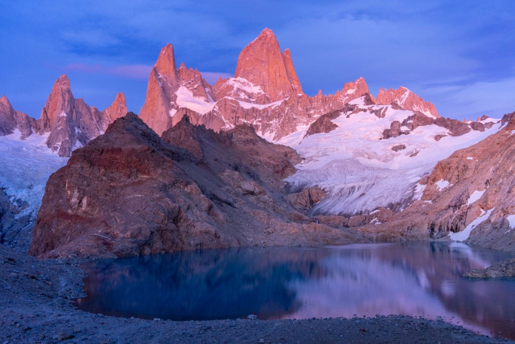 jezero Fitz Roy