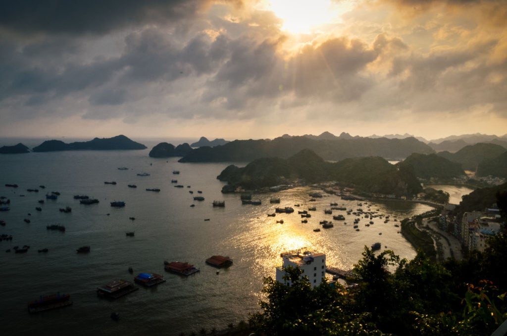 Vietnam Cat Ba city