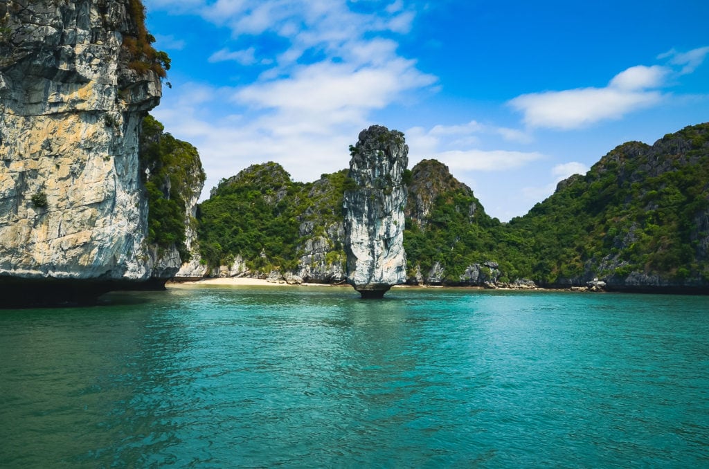 Vietnam zátoka Cat Ba